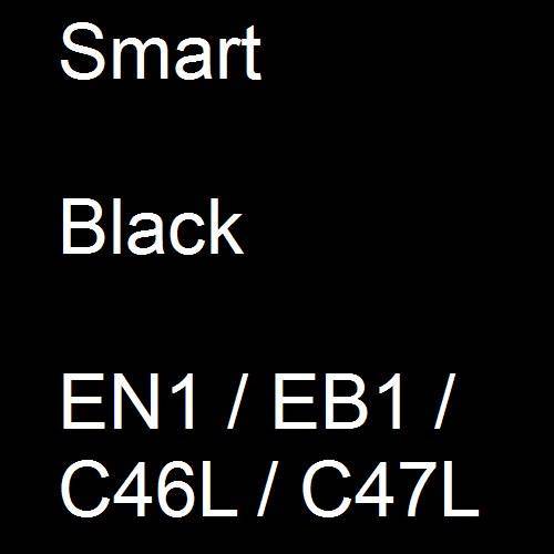 Smart, Black, EN1 / EB1 / C46L / C47L.